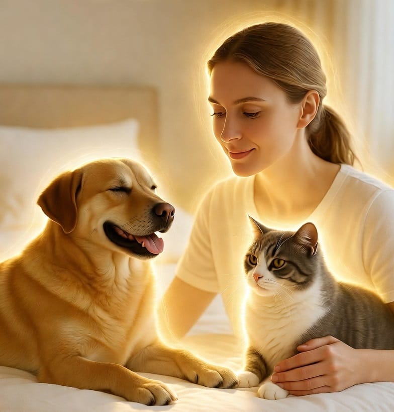 reiki healing to pets
